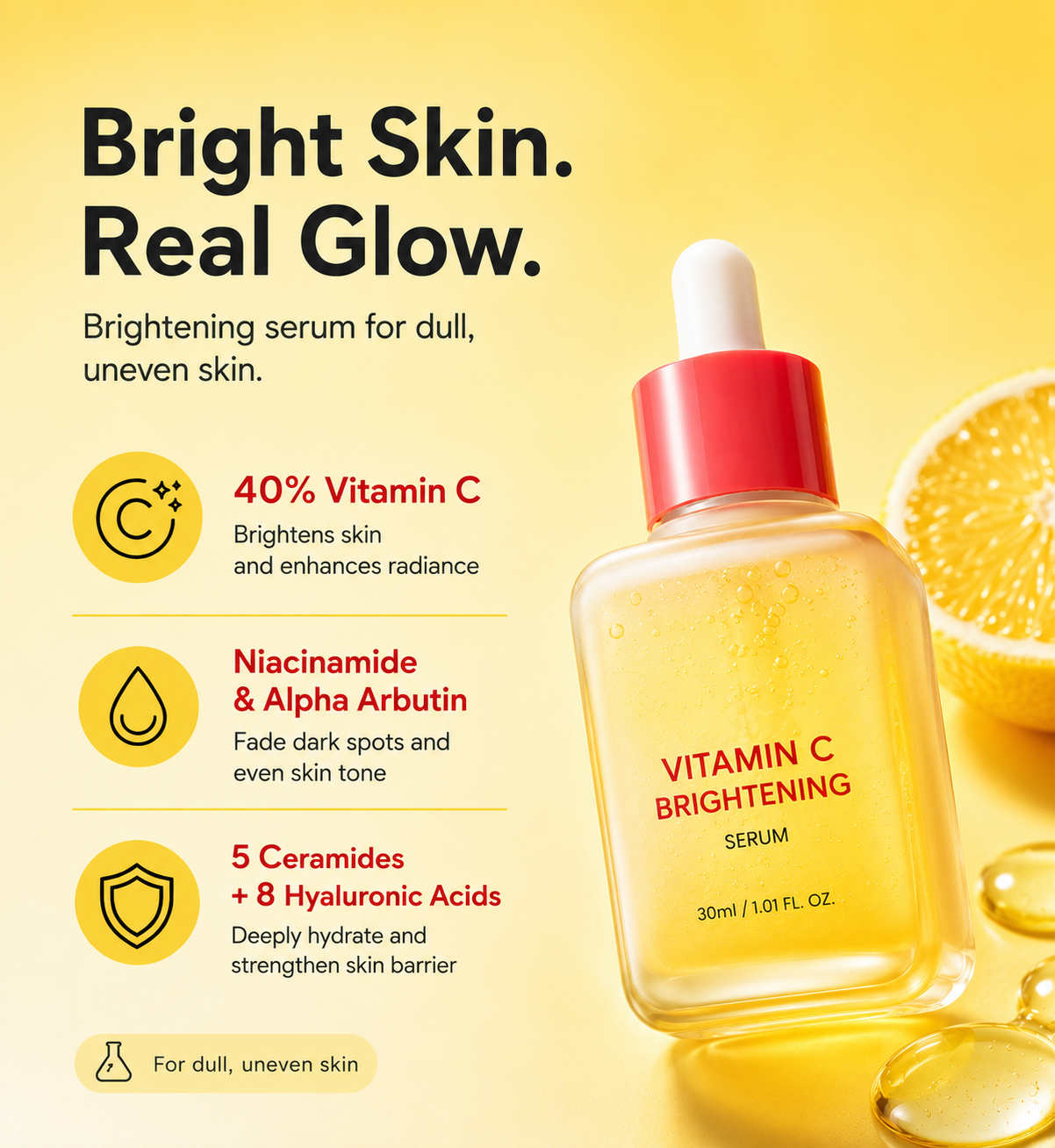 Vitamin Illuminating Serum for Brighter, More Even-Looking Skin